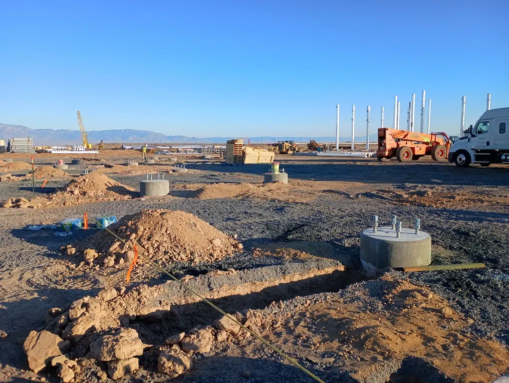 Environmental survey for solar energy facility site